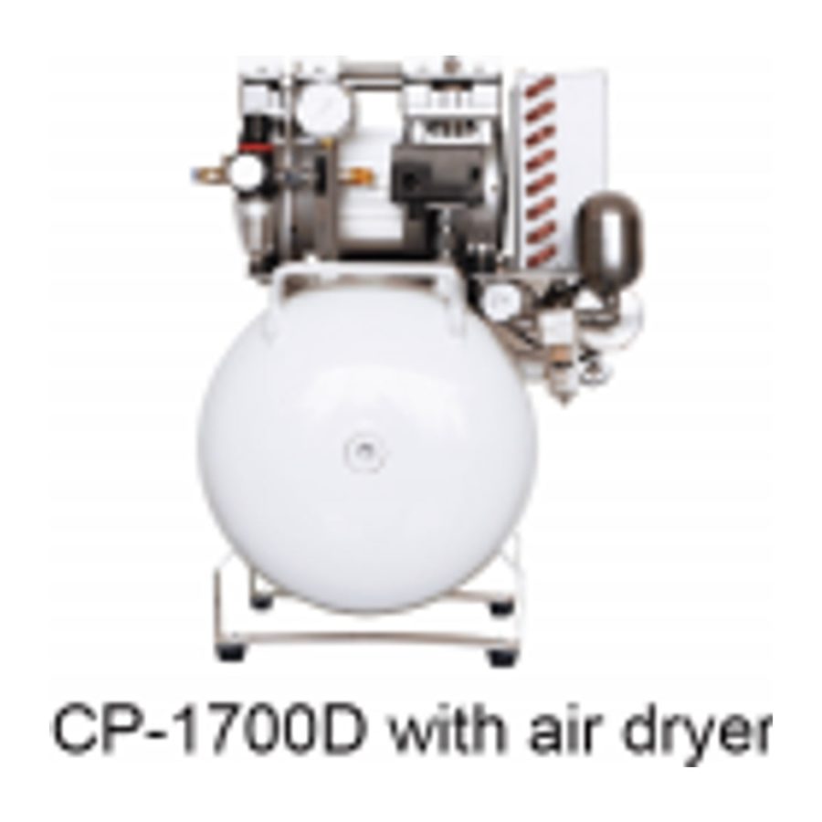 Silent Oil Free Air Compressor FD-1700D