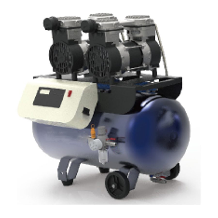 Silent Oil Free Air Compressor FD-DA803 Digital control