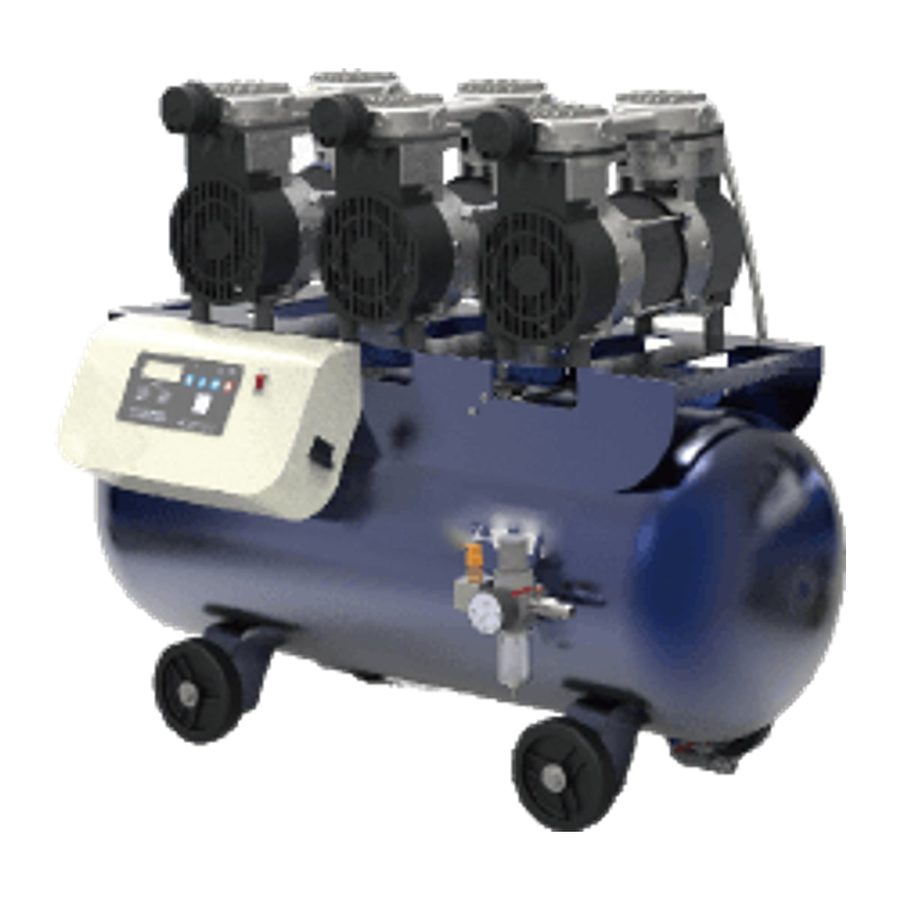 Silent Oil Free Air Compressor FD-DA805 Digital control