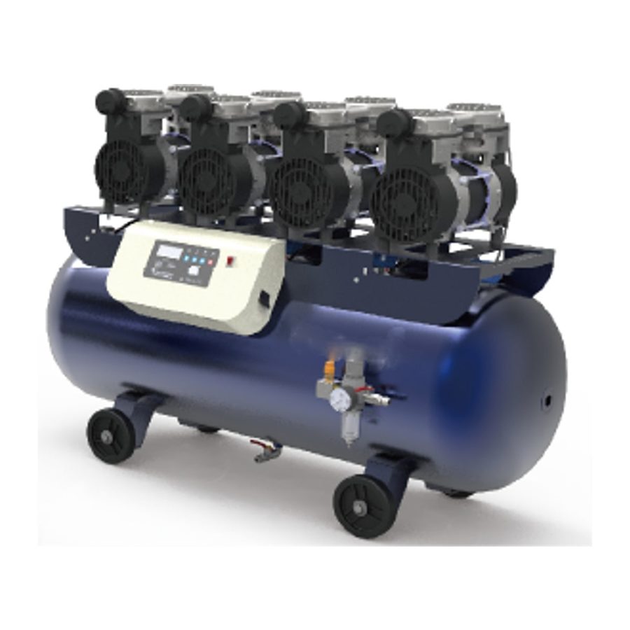Silent Oil Free Air Compressor FD-DA807 Digital control
