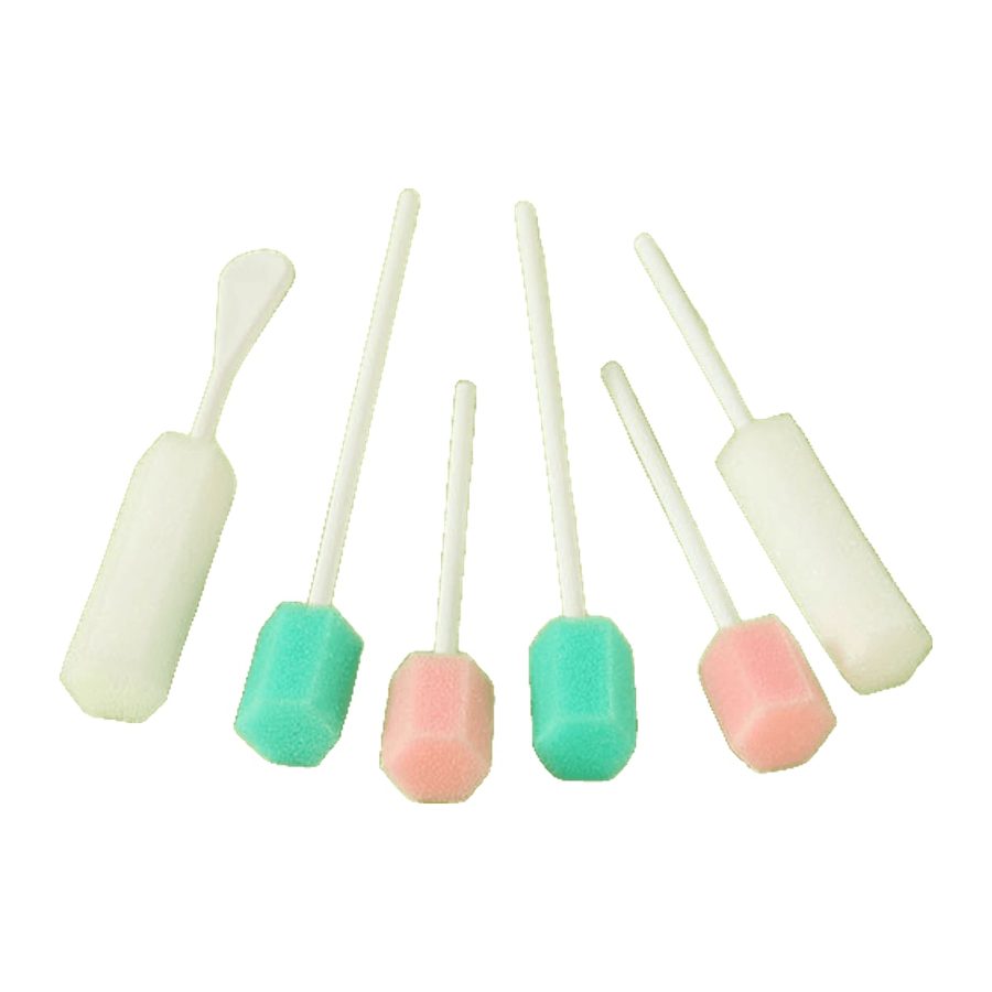 Sponge sticks for oral cleaning Sponge sticks for oral cleaning colours